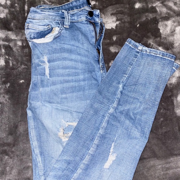 Fashion Nova Denim - Fashion Nova Distressed Jeans